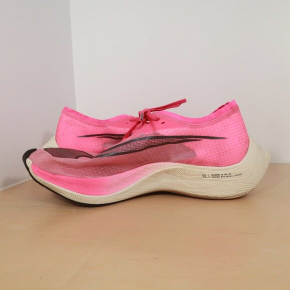 Nike Vaporfly Next% Pink Blast Running Shoes | Men's 9.5 - Picture 4 of 11